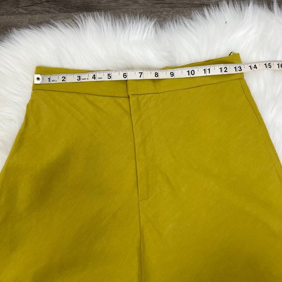 Zara Linen Viscose Mini Skirt Womens Small - Picture 8 of 9